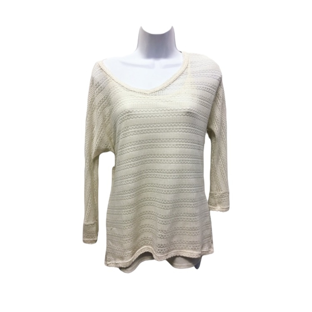 Bobbie Brooks | Boho Crochet Tunic w/ undershirt •